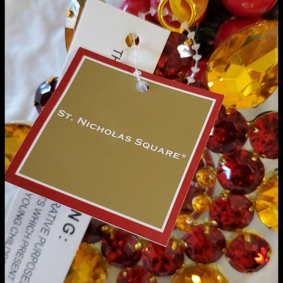 St. Nicholas Square Photo gemstones snowflake NWT - Picture 7 of 7